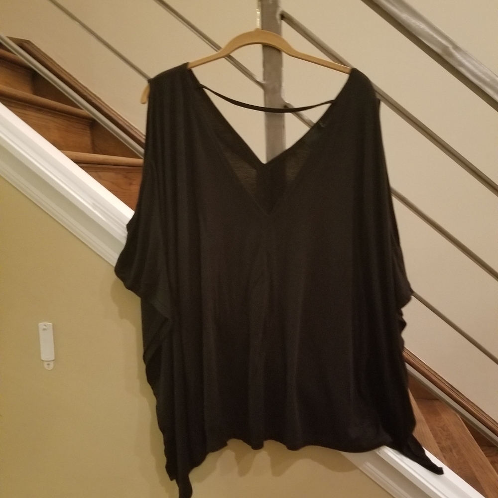 ASOS Curve: V-Neck Kimono Sleeve Shirt